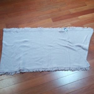 NWT Rebecca Minkoff Garter Stripe Blanket Scarf